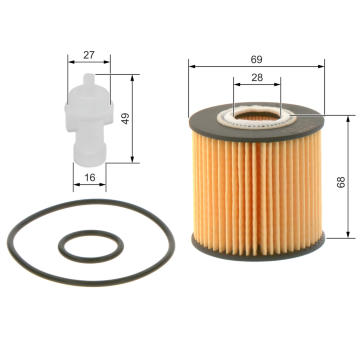 Olejový filter BOSCH F 026 407 098