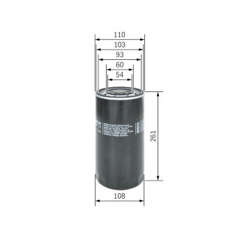 Olejový filter BOSCH F 026 407 105