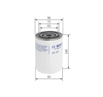Olejový filter BOSCH F 026 407 111