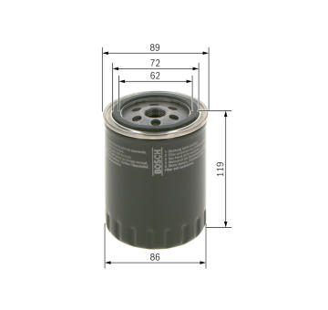 Olejový filter BOSCH F 026 407 136