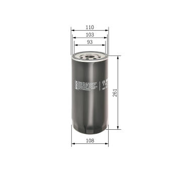 Olejový filter BOSCH F 026 407 150