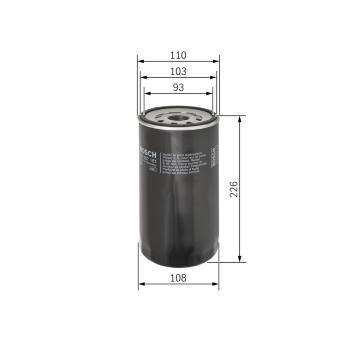 Olejový filter BOSCH F 026 407 151