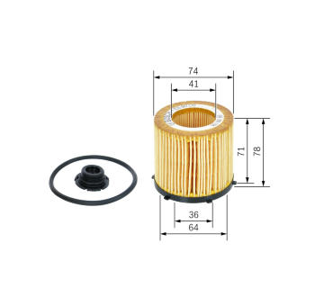 Olejový filter BOSCH F 026 407 178