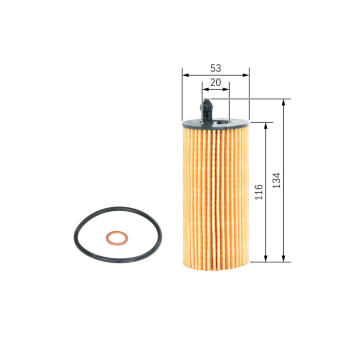 Olejový filter BOSCH F 026 407 205