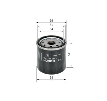 Olejový filtr BOSCH F 026 407 208
