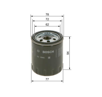 Olejový filter BOSCH F 026 407 268