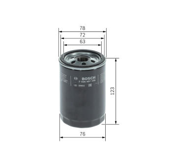 Olejový filtr, převodovka (e-náprava) BOSCH F 026 407 359