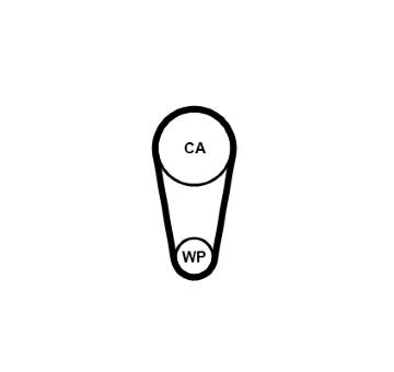 ozubený řemen CONTINENTAL CTAM CT1248