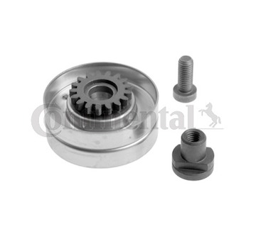 Vratná/vodicí kladka, klínový žebrový řemen CONTINENTAL CTAM V85506