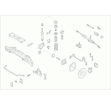 Zavěżení kola SACHS SMART-FORTW-FS003