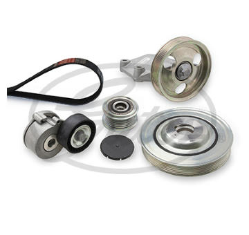 Sada žebrovaných klínových řemenů GATES K186PK1218