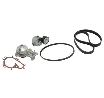 Vodní pumpa + klinový żebrový řemen GATES KP166PK1043