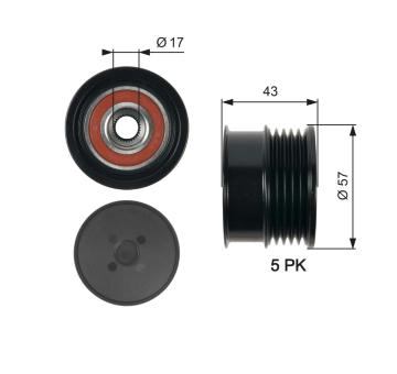 Předstihová spojka GATES OAP7088