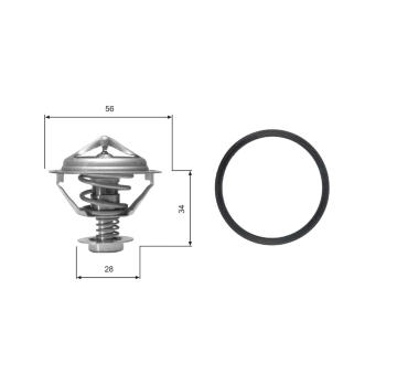 Termostat, chladivo GATES TH05682G1