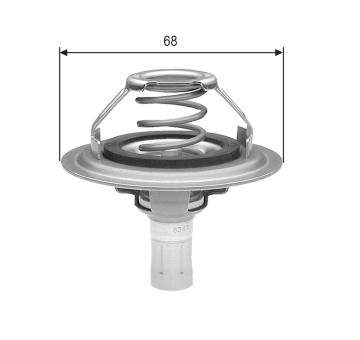 Termostat, chladivo GATES TH23080G1