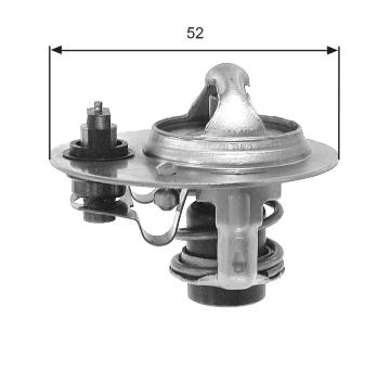 Termostat, chladivo GATES TH30688G1