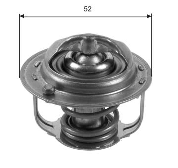 Termostat, chladivo GATES TH35682G1