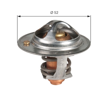 Termostat, chladivo GATES TH48682G1