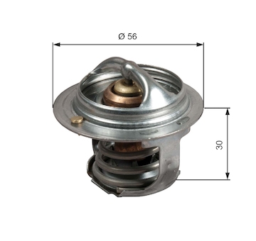 Termostat, chladivo GATES TH50482G1