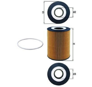 Olejový filter KNECHT OX 359D