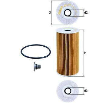 Olejový filtr KNECHT OX 377D