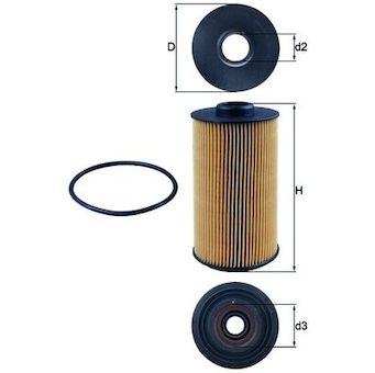 Olejový filtr KNECHT OX 152/1D