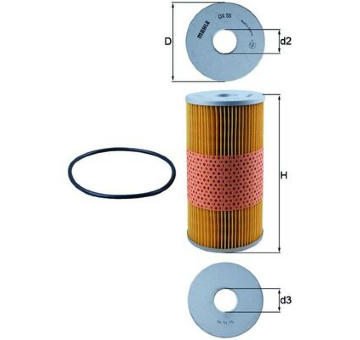 Olejový filtr KNECHT OX 55D