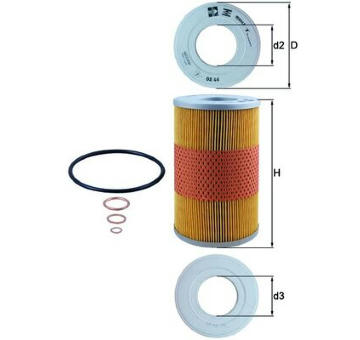Olejový filtr KNECHT OX 44D