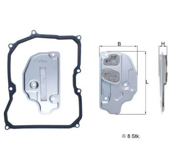 Hydraulický filtr, automatická převodovka KNECHT HX 150KIT