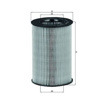 Vzduchový filtr KNECHT LX 813