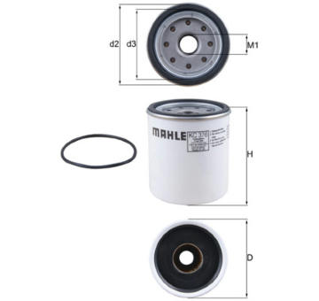 Palivový filter KNECHT KC 376D