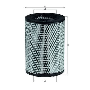 Vzduchový filtr KNECHT LX 228