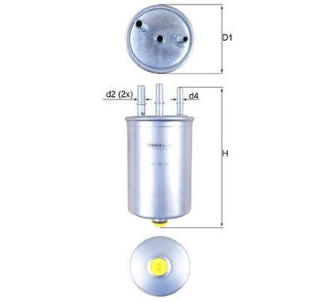 Palivový filtr KNECHT KL 511