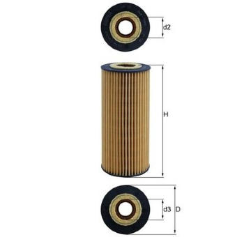 Hydraulický filtr, automatická převodovka KNECHT HX 77