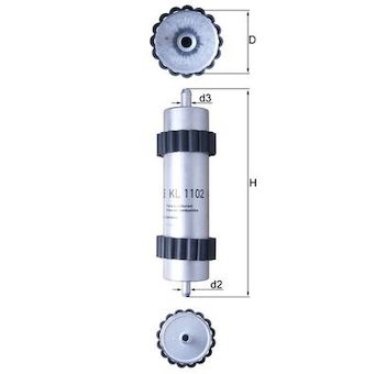 Palivový filtr KNECHT KL 1102