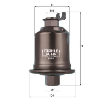 Palivový filtr KNECHT KL 436