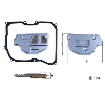 Hydraulický filtr, automatická převodovka KNECHT HX 256D