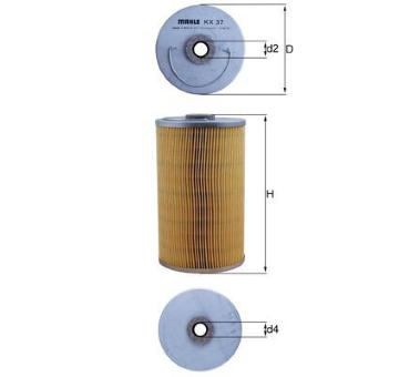 Palivový filtr KNECHT KX 37