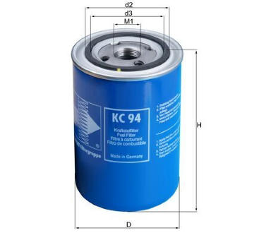 Palivový filter KNECHT KC 94