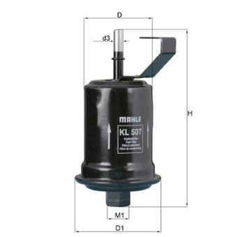 Palivový filter KNECHT KL 507