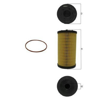 Olejový filter KNECHT OX 1306D