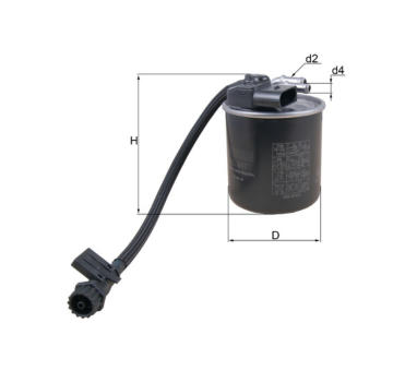 palivovy filtr KNECHT KL 947