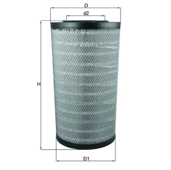 Vzduchový filtr KNECHT LX 3753