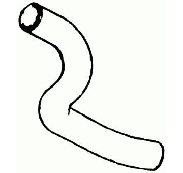 Hadice chladiče LEMFÖRDER 16555 01