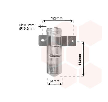 Susarna, klimatizace VAN WEZEL 0200D039