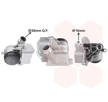 Chladič motorového oleja VAN WEZEL 06013779