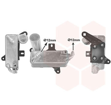 Kondenzátor klimatizácie VAN WEZEL 06015717