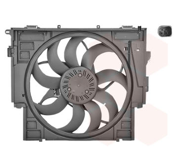 Ventilátor chladenia motora VAN WEZEL 0617748