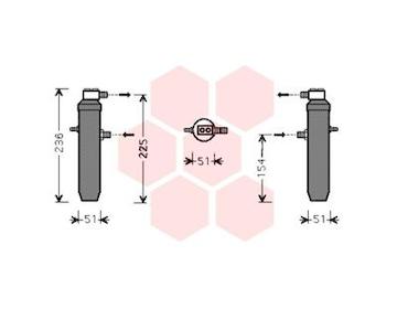Susarna, klimatizace VAN WEZEL 0900D234