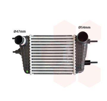 Chladič turba VAN WEZEL 13014716